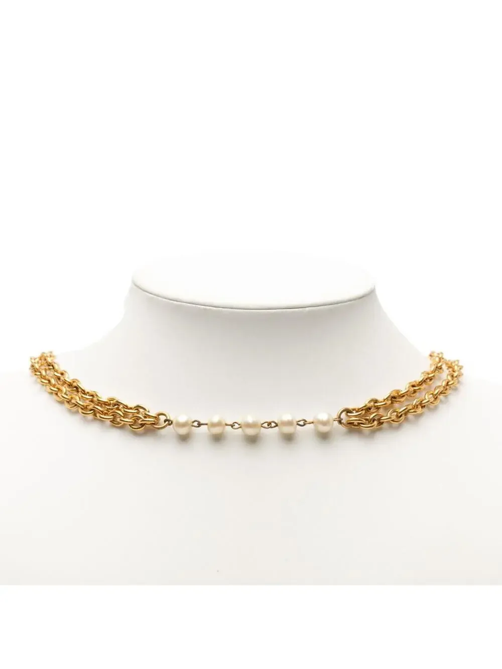Chanel Vintage Chain Pendant Necklace #299432C79B